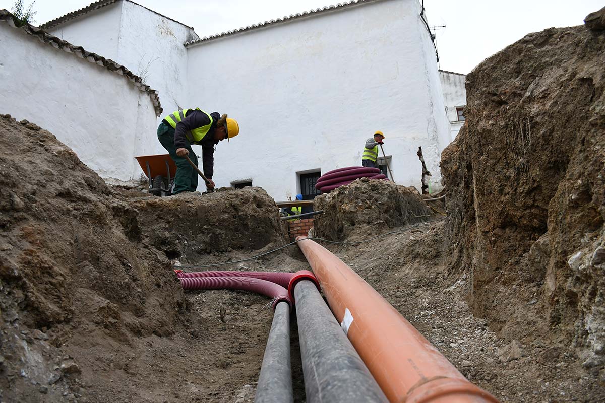 Los trabajos han comenzado durante estos días atrás.