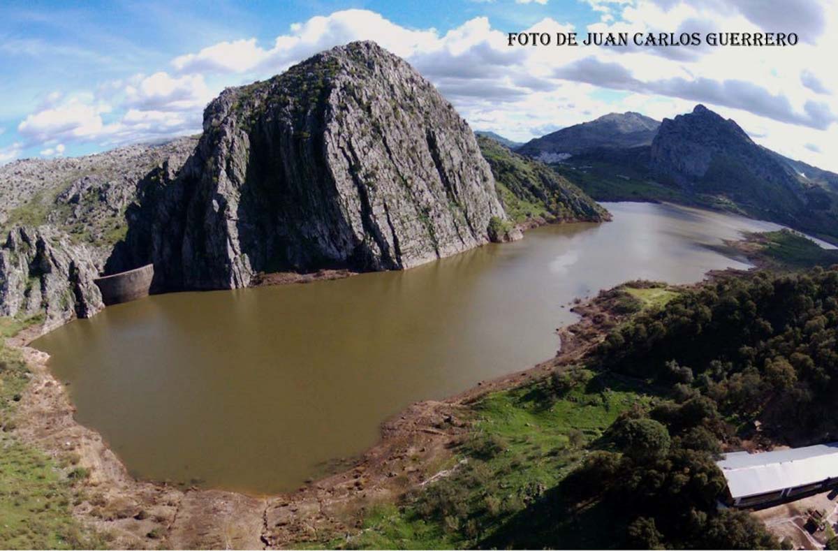 Imagen de la presa de Montejaque. Foto Juan Carlos Guerrero.