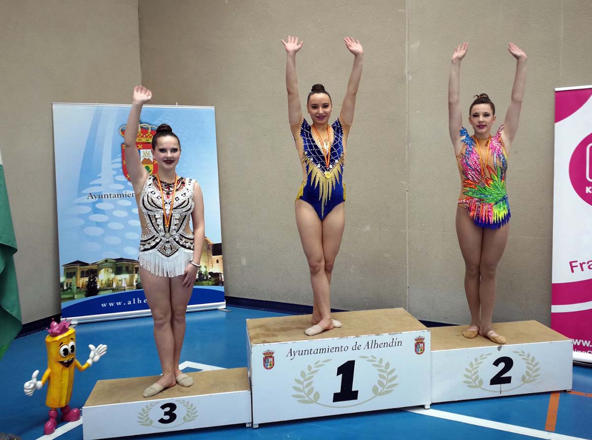 La rondeña Sonia Santos quedó la primera en su categoría.