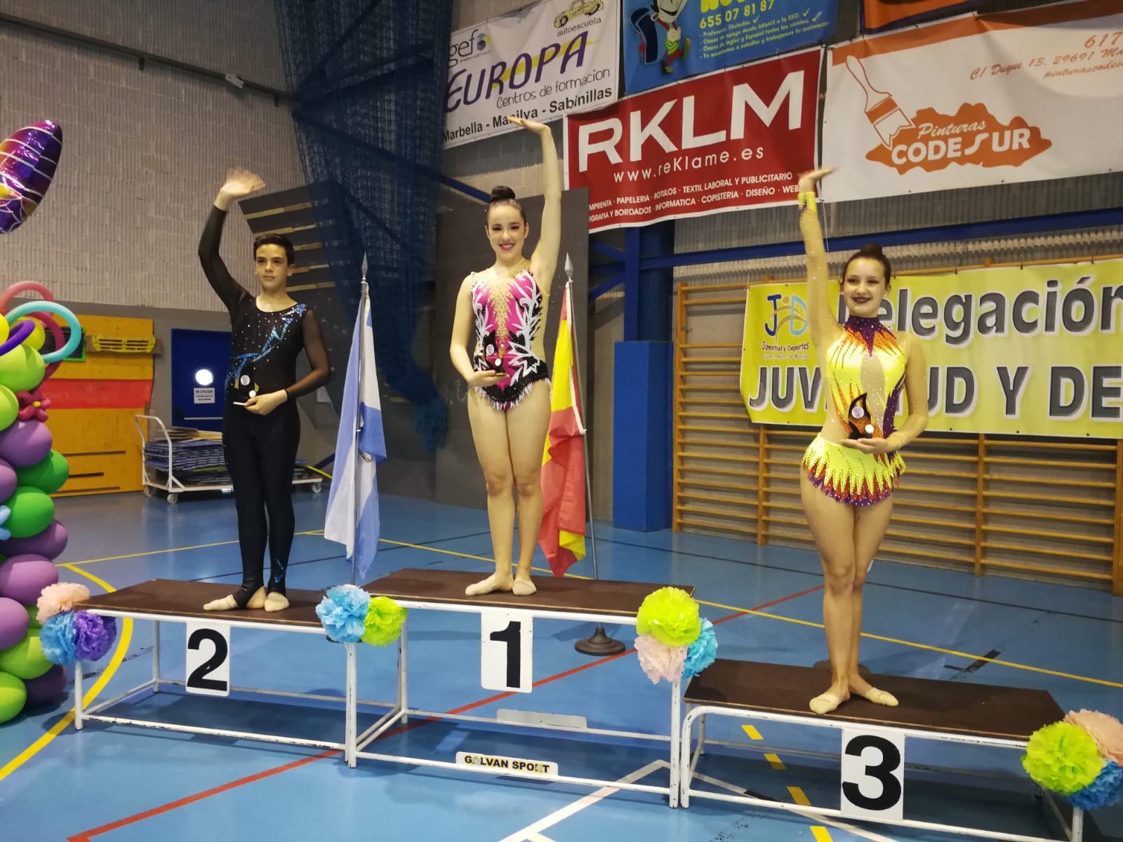 Berta Carrasco y Antonio Rubio quedaron primera y segundo en el torneo de Manilva.