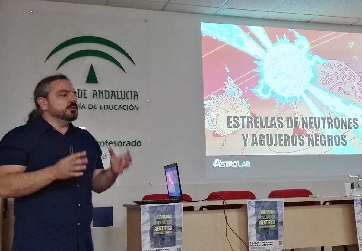 José Antonio Jiménez, las estrellas de neutrones y los agujeros negros.