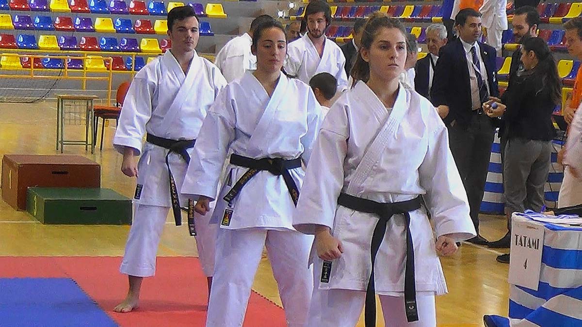 Un momento de la participación de los rondeños en el campeonato de Antequera.
