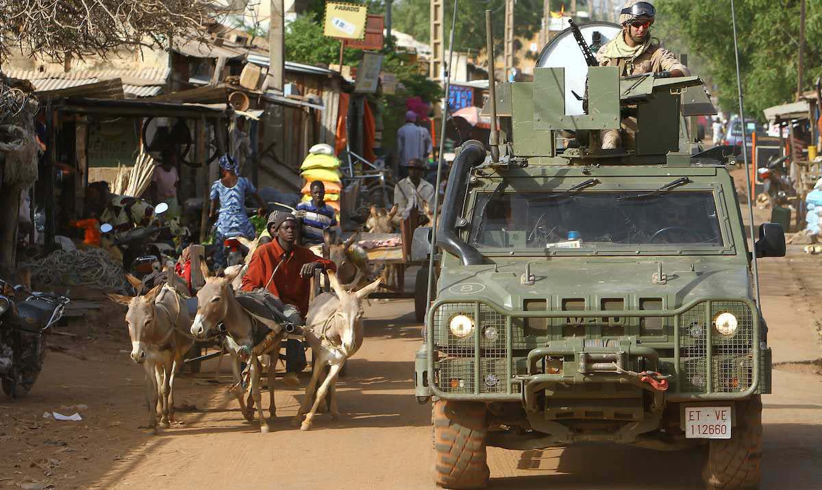 Los legionarios destinados en Mali inician su regreso a Ronda tras completar su misión
