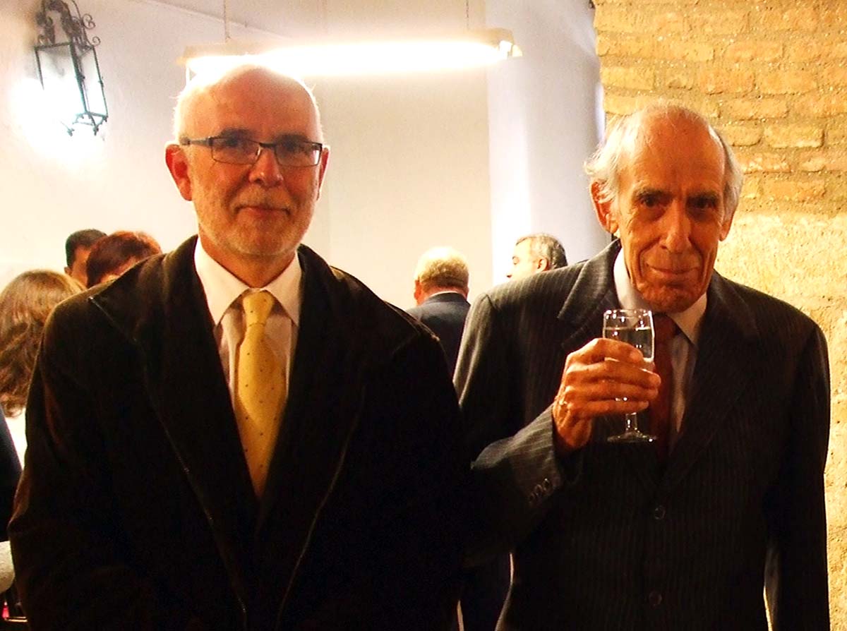 Andrés Rodríguez y Julián de Zulueta en una imagen de archivo.