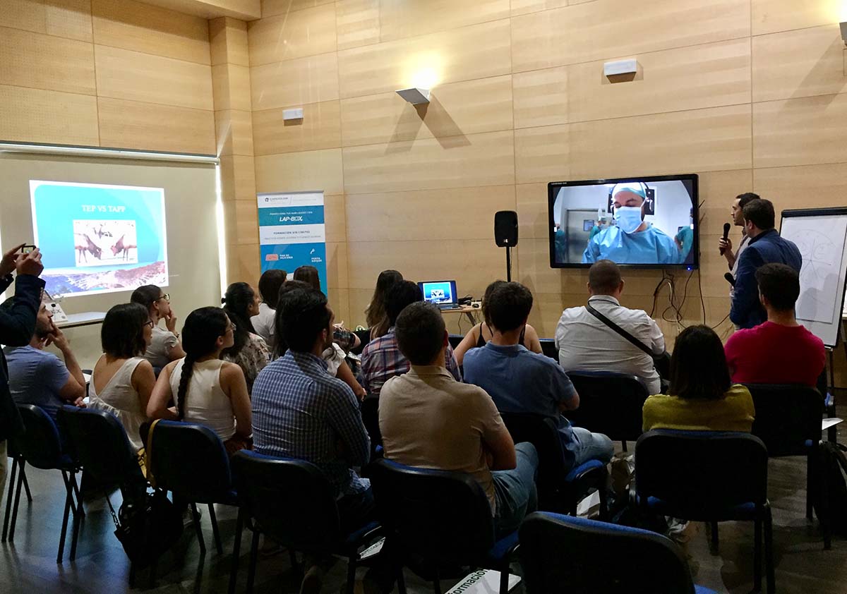 Una de las jornadas que se están celebrando en este encuentro de cirujanos.