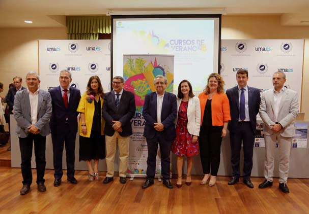 La edición de los Cursos de Verano de la UMA de este año se ha presentado hoy en Málaga.