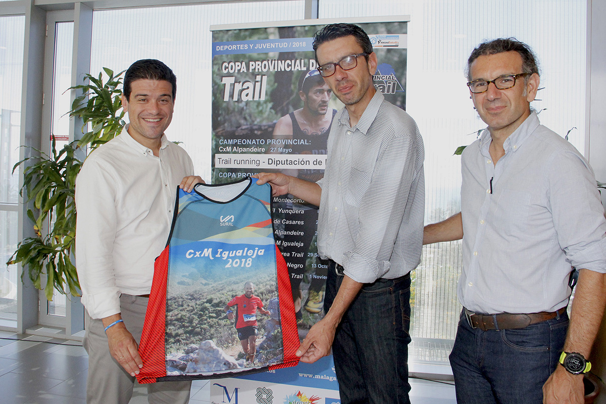 La prueba deportiva de Igualeja se ha presentado en la Diputación de Málaga.