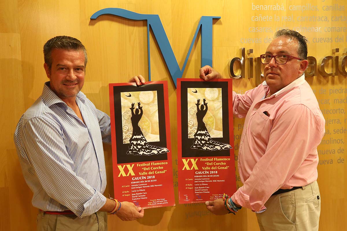 El festival flamenco de Gaucín se ha presentado en la Diputación de Málaga.