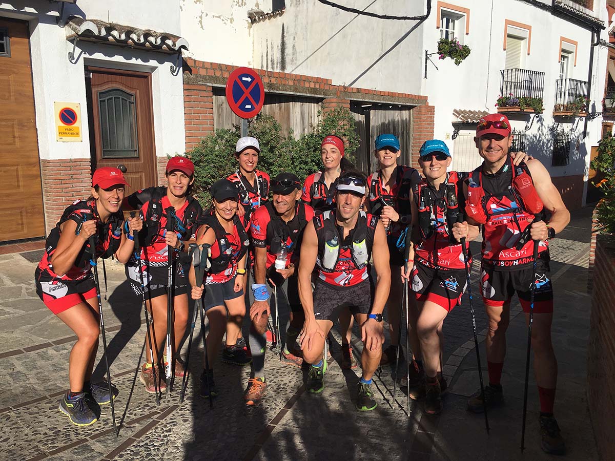 Corredores del Club Ascari-Harman Trail Running han estado en la previa de la Gran Vuelta del Genal