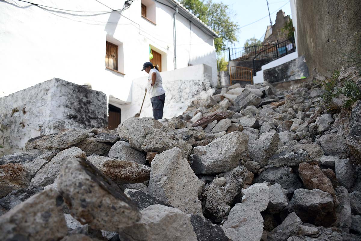 Los trabajos de mejora se están realizando durante estos días.