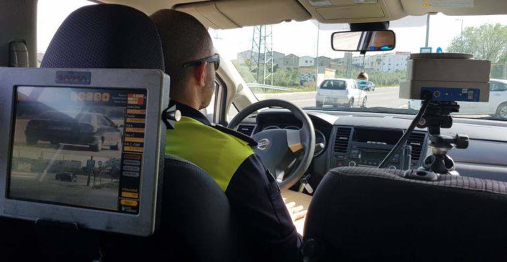 La Policía Local realizará controles de velocidad en diferentes vías urbanas desde el 6 al 12 de agosto
