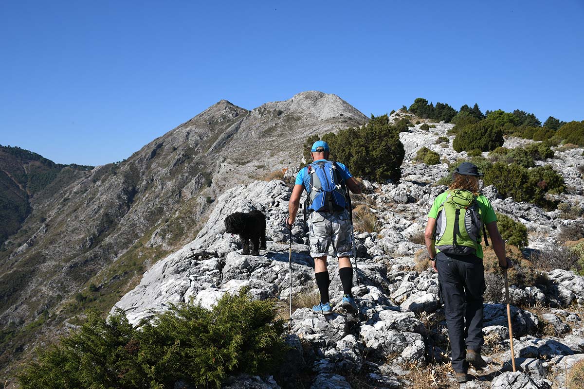 En esta subida se pueden contemplar unos paisajes únicos de la Serranía.
