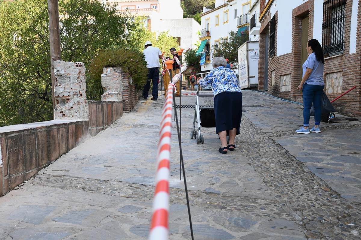 La nueva zona peatonal conectará con el núcleo urbano.
