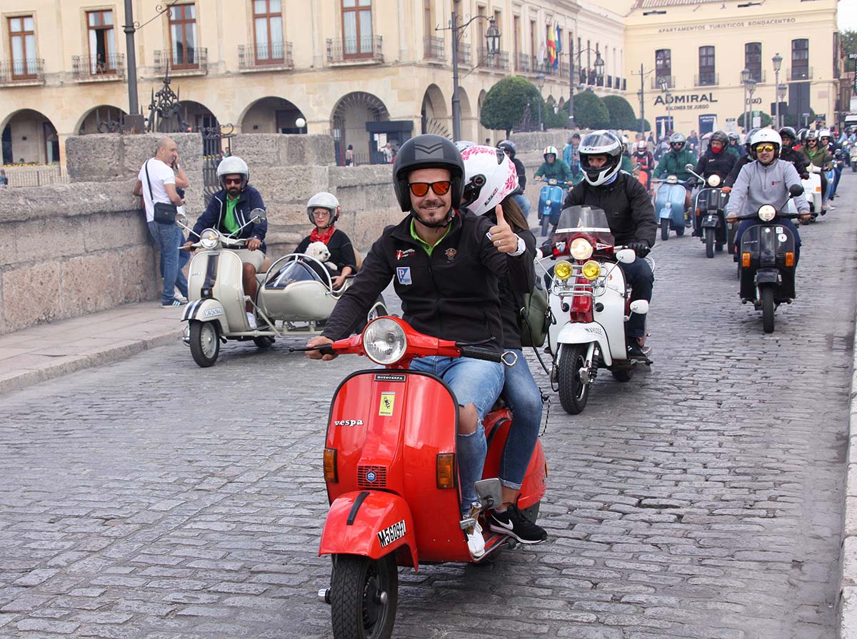 Más de 200 motos se concentrarán en Ronda en la IX Reunión de Vespas y Lambrettas