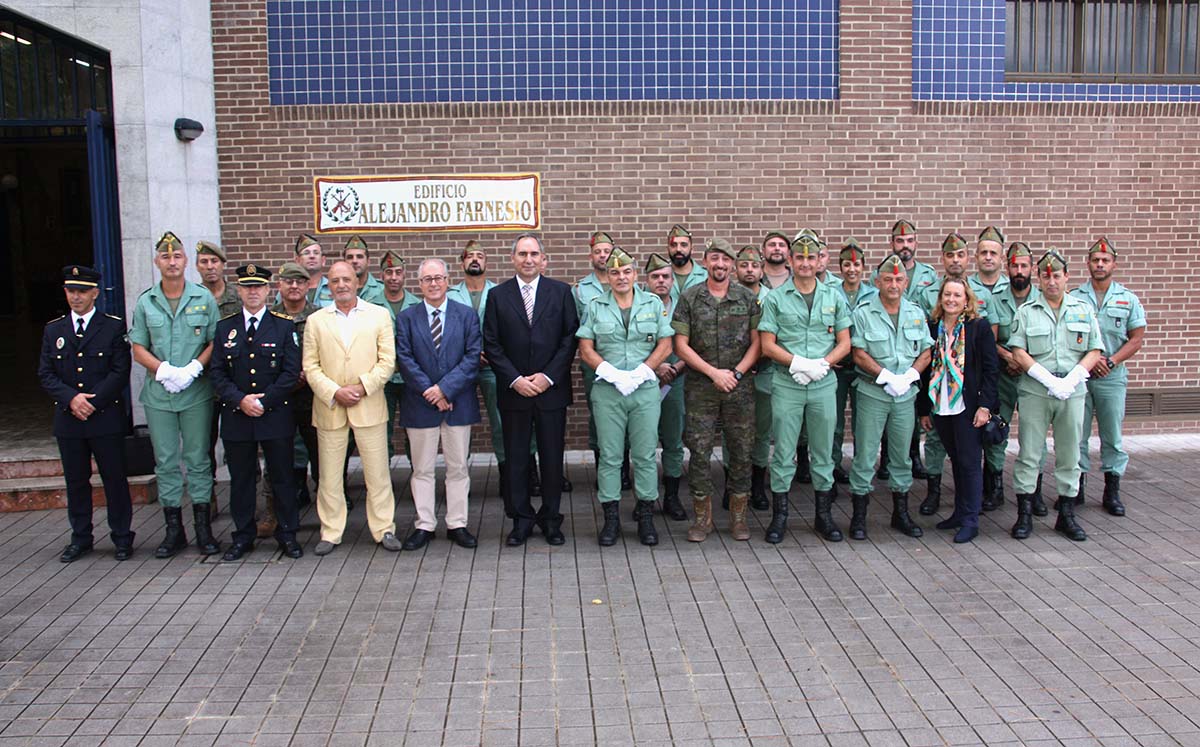 La clausura del curso ha tenido lugar este jueves en el campamento legionario.