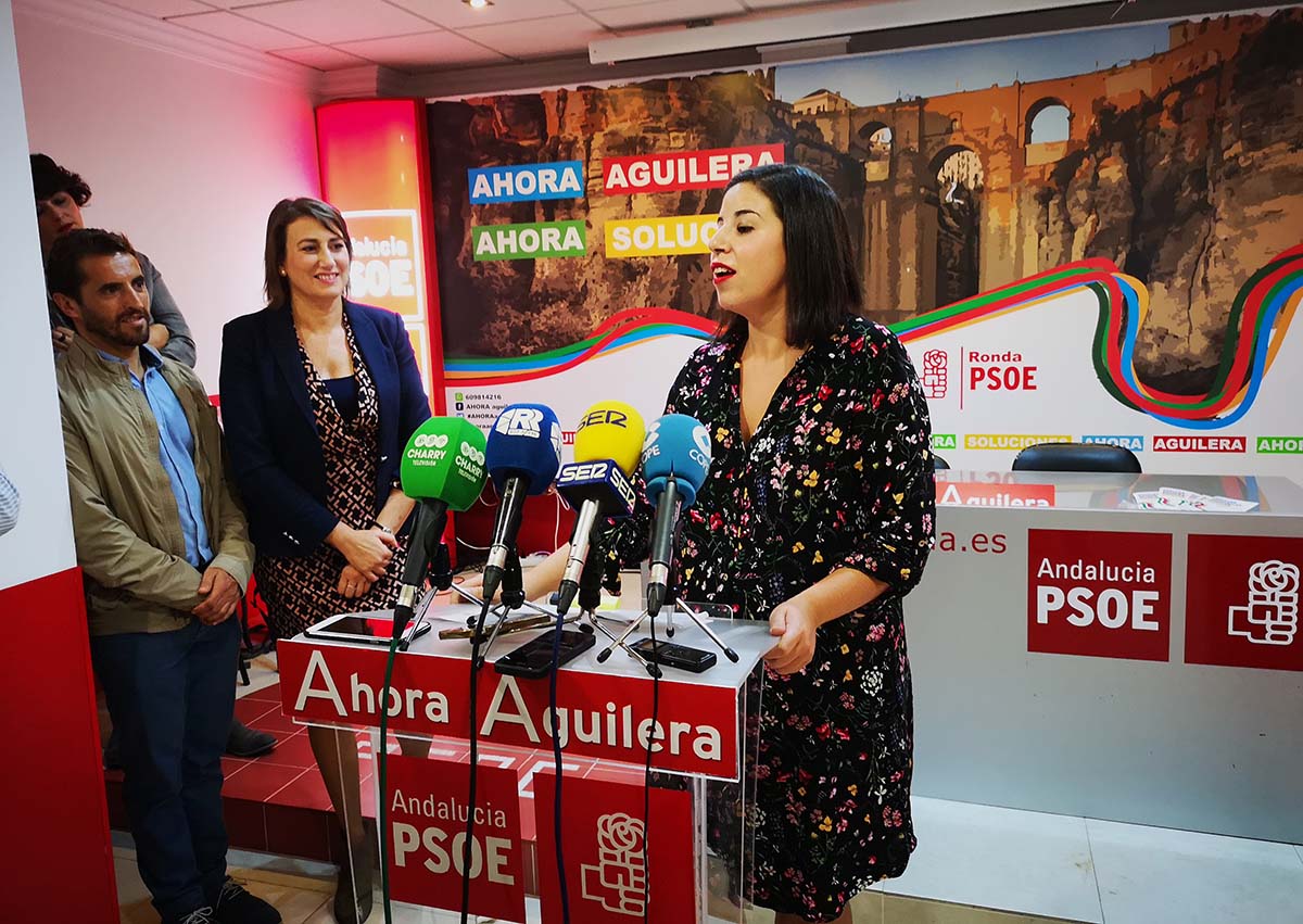 La parlamentaria autonómica Gema Ruiz es designada candidata del PSOE para las elecciones municipales en Cortes de la Frontera