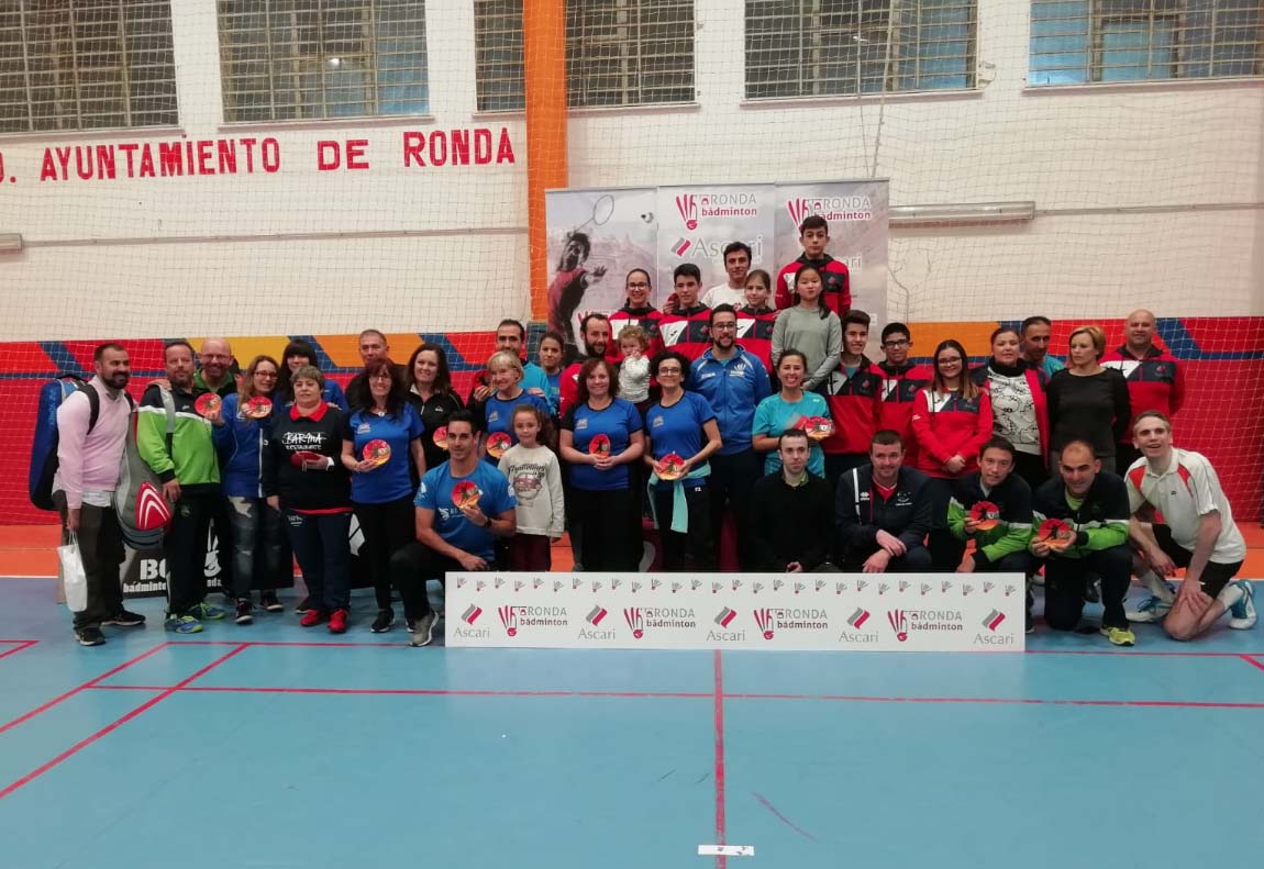 Cerca de cien deportistas participaron en el X Torneo de Veteranos ‘Ciudad de Ronda’