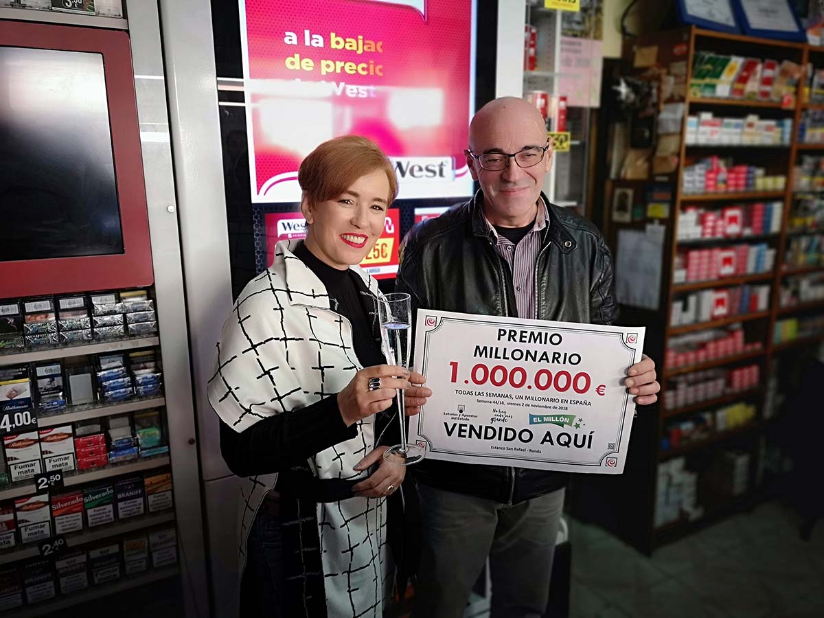 Premio de Euromillones en Ronda: «El ganador del millón de euros ha podido ser cualquier persona»