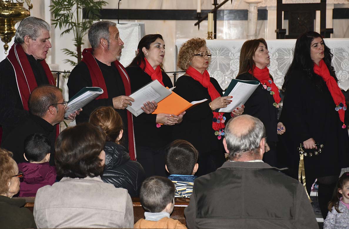 Un momento del recital de villancicos celebrado en la Catedral de la Serranía.