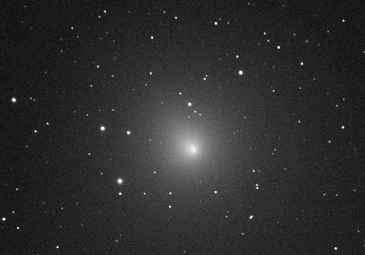 Cometa 46P/Wirtanen desde Ronda. 10 de diciembre 2018. Foto Rafa Barragán.