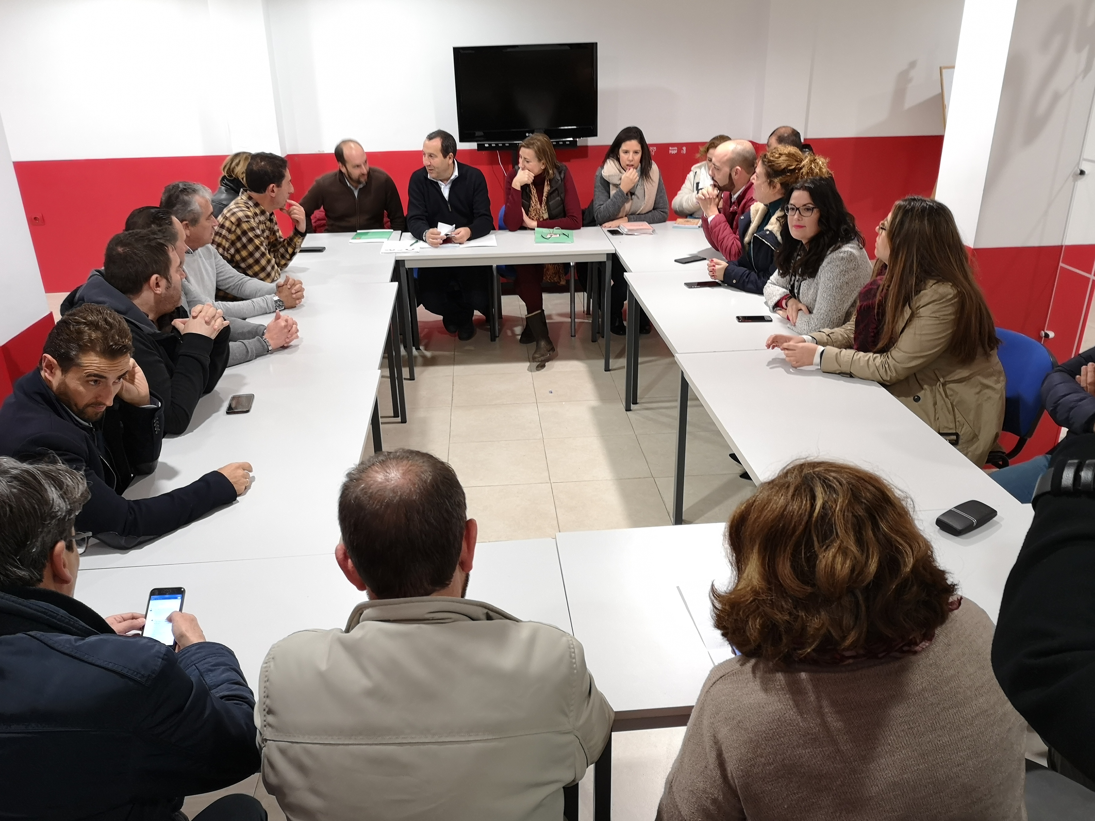"Seguiremos contactando con los ciudadanos para detectar cuáles son los problemas que les preocupan y trazar las líneas para que haya gobiernos de progreso en los ayuntamientos de la comarca de Ronda".