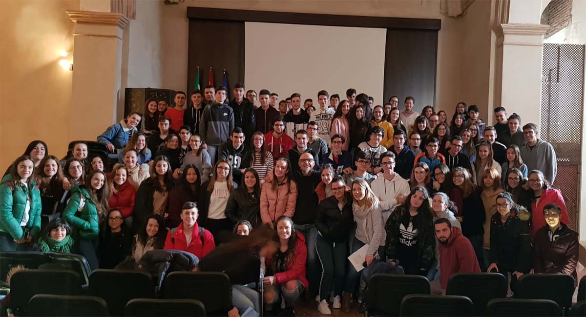 Estudiantes de Ronda en las jornadas orientativas de la UMA.