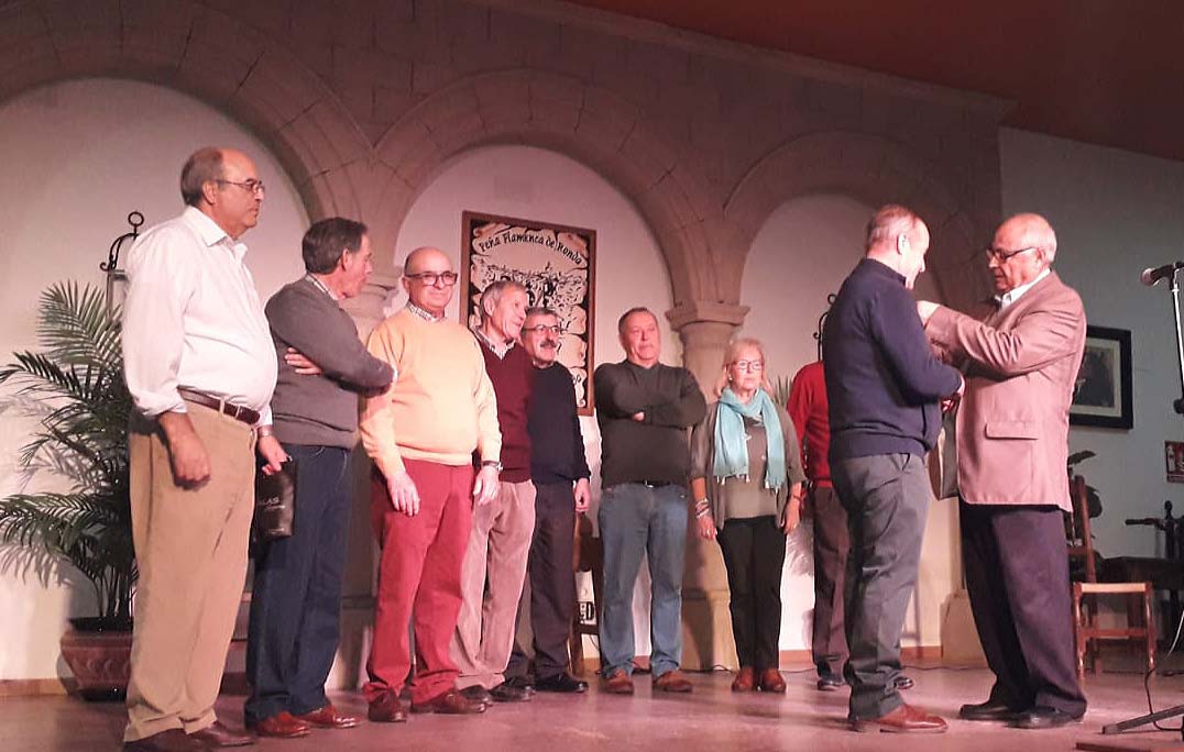 Durante el acto se ofreció un homenaje al cocinero Cristóbal López.