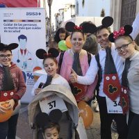 Familiares y amigos se dan cita en esta simpática prueba deportiva.