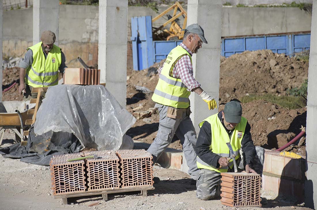 Las mejoras se están realizando en los espacios cercanos a las casas rurales.