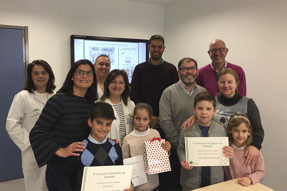 Los ganadores han recibido hoy los premios en el Hospital de la Serranía.