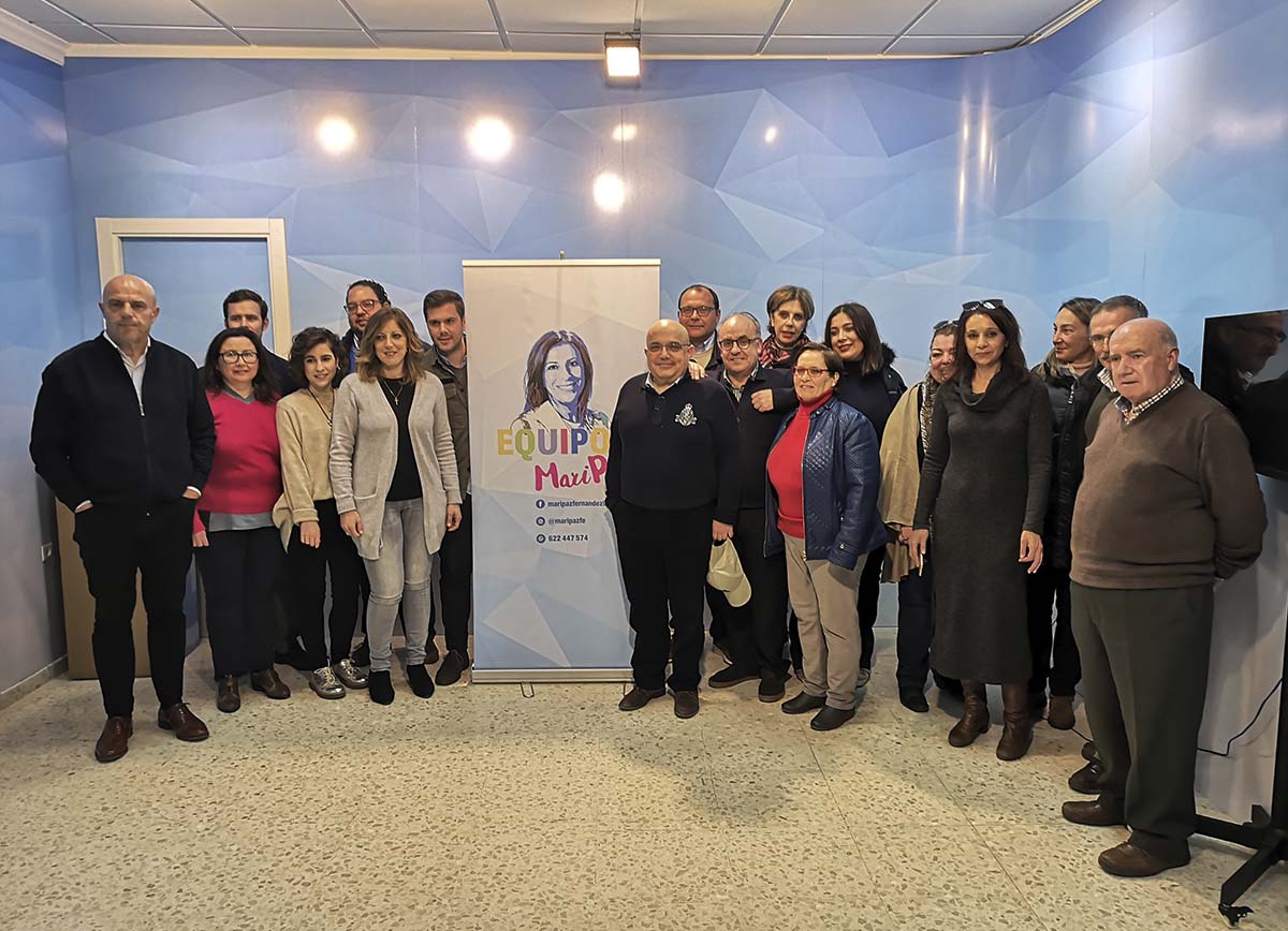 Esta tarde el PP ha presentado el 'Equipo Maripaz' en la sede.