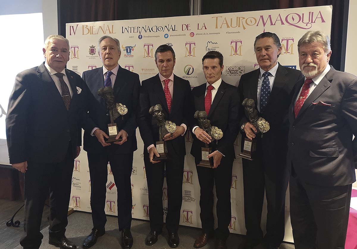 Los toreros ‘Joselito’, Diego Urdiales y Roca Rey, así como el programa Tendido Cero, recibieron los premios Tauromundo