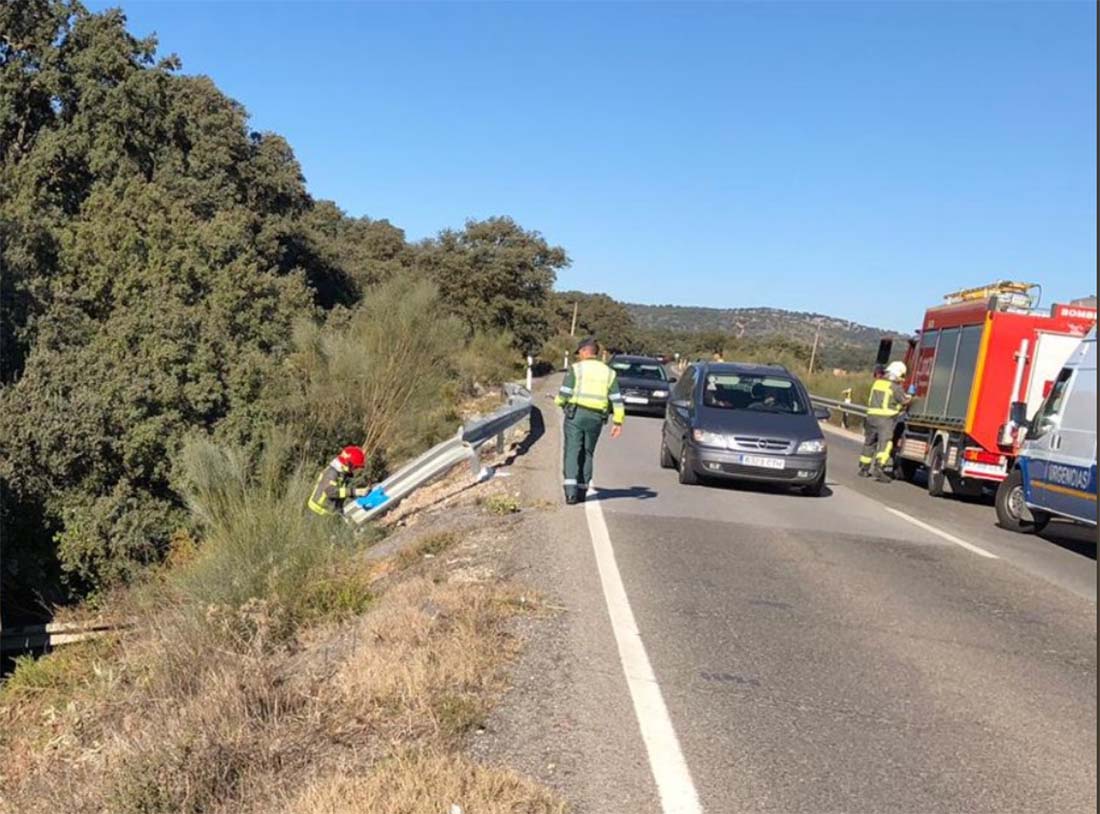 Los accidentes son constantes en esta carretera que comunica Ronda con Málaga por Ardales. Foto archivo.