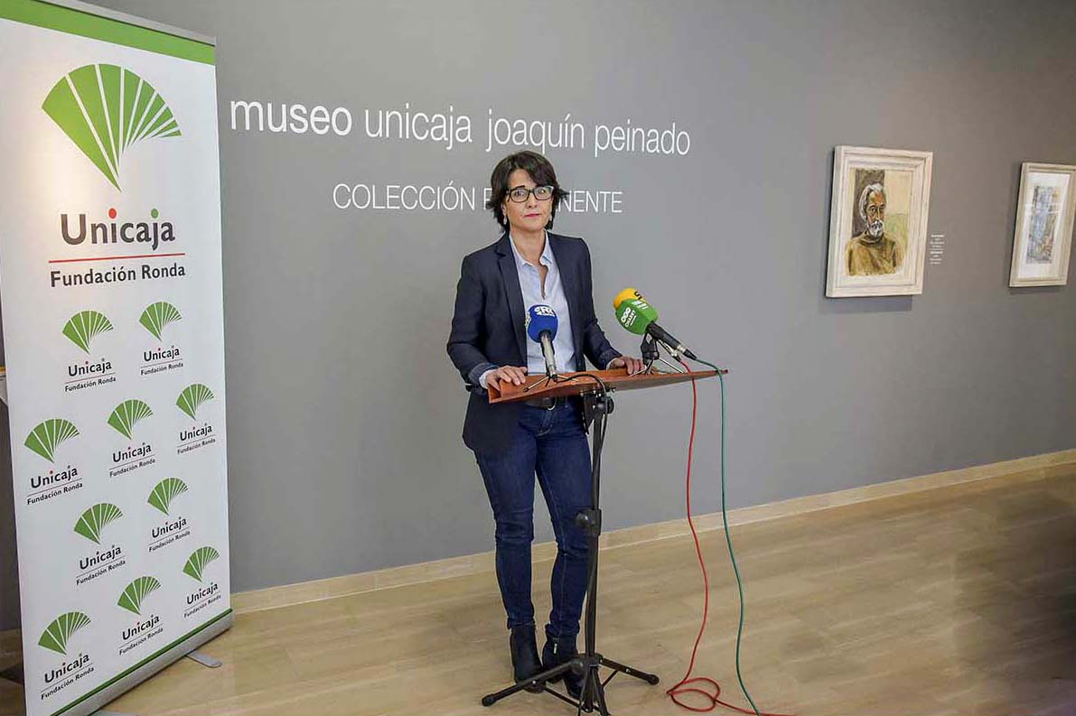 La responsable del Museo Joaquín Peinado de Ronda, Emilia Garrido.