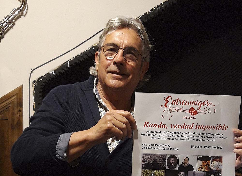 El polifacético José María Tornay es el autor de este musical.