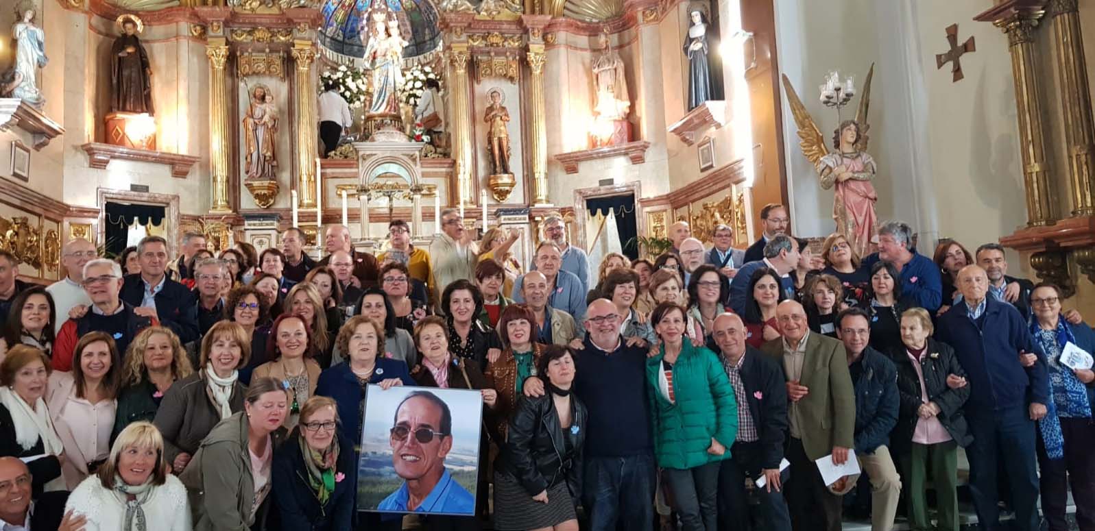 El santuario de María Auxiliadora se llenó de personas que quisieron homenajear al sacerdote asesinado por los radicales islamistas.