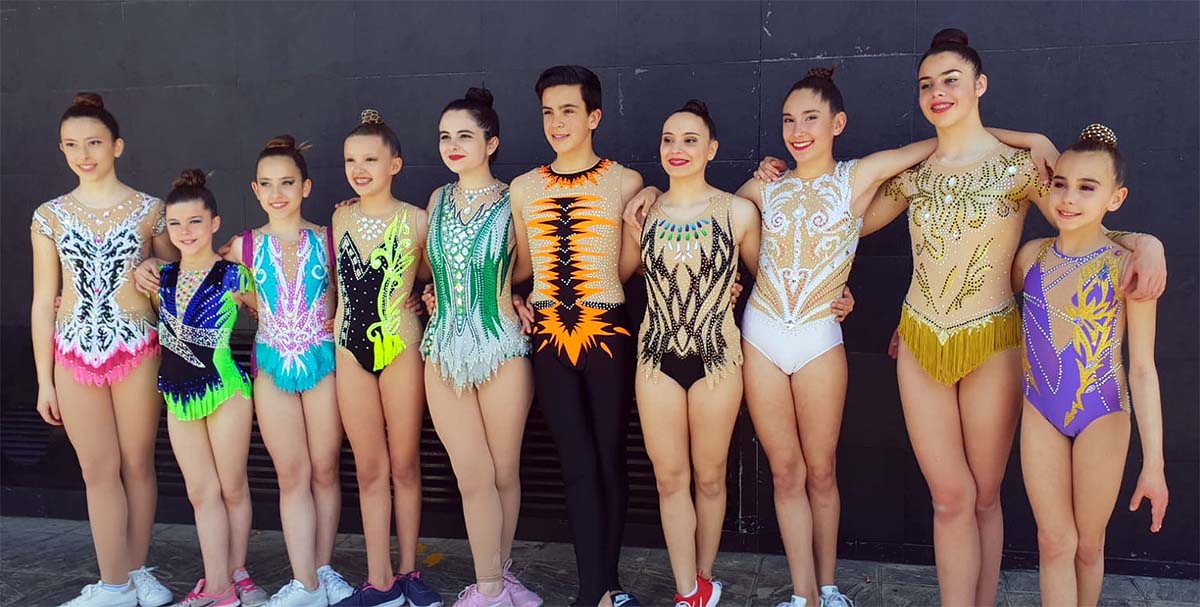 Participantes en individuales en el campeonato de Alhendín.