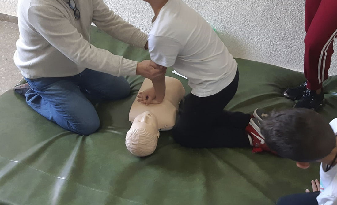 Los escolares han recibido numerosa información sobre la salud y cómo actuar en emergencias.