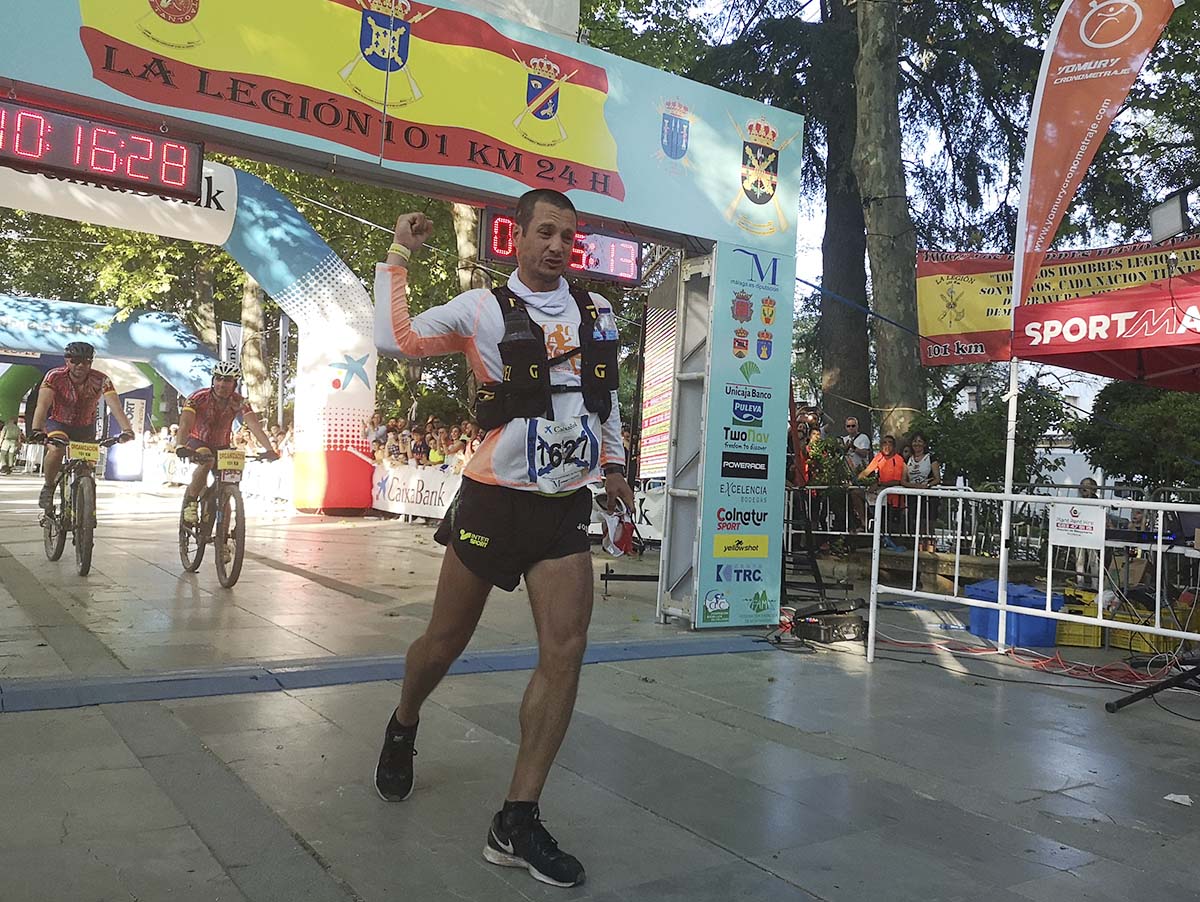 La llegada seguirá estando en el paseo central de la Alameda del Tajo.