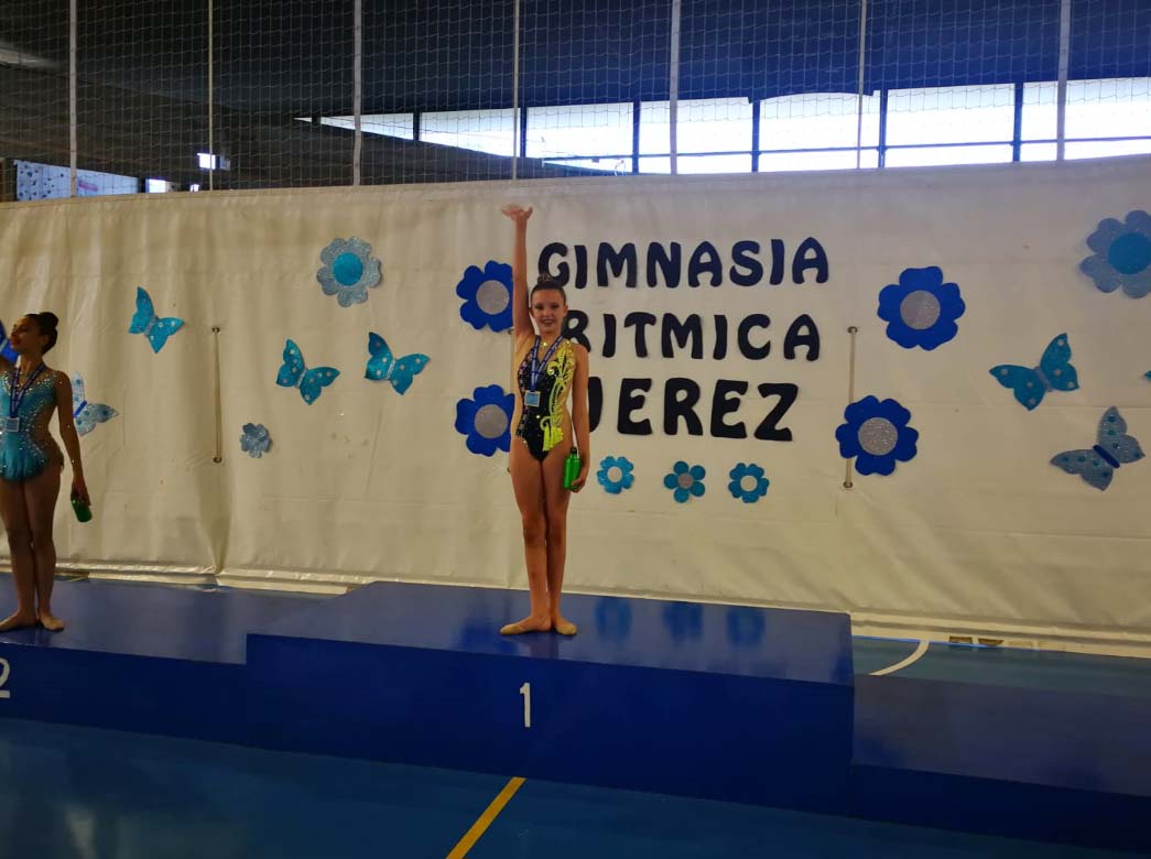 Verónica González fue una de las deportistas que obtuvo medalla en Jerez.