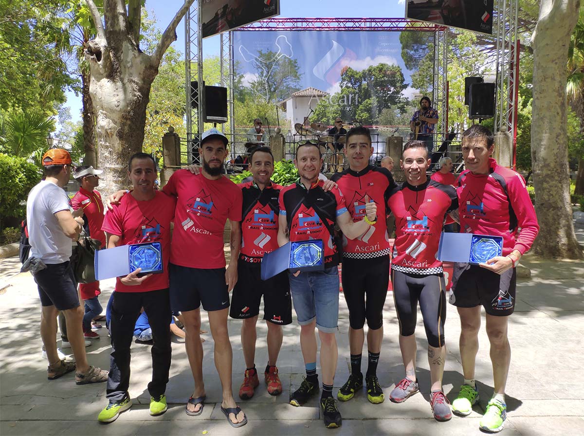 Los corredores rondeños que disputaron Los 300 de Ascari el pasado fin de semana.
