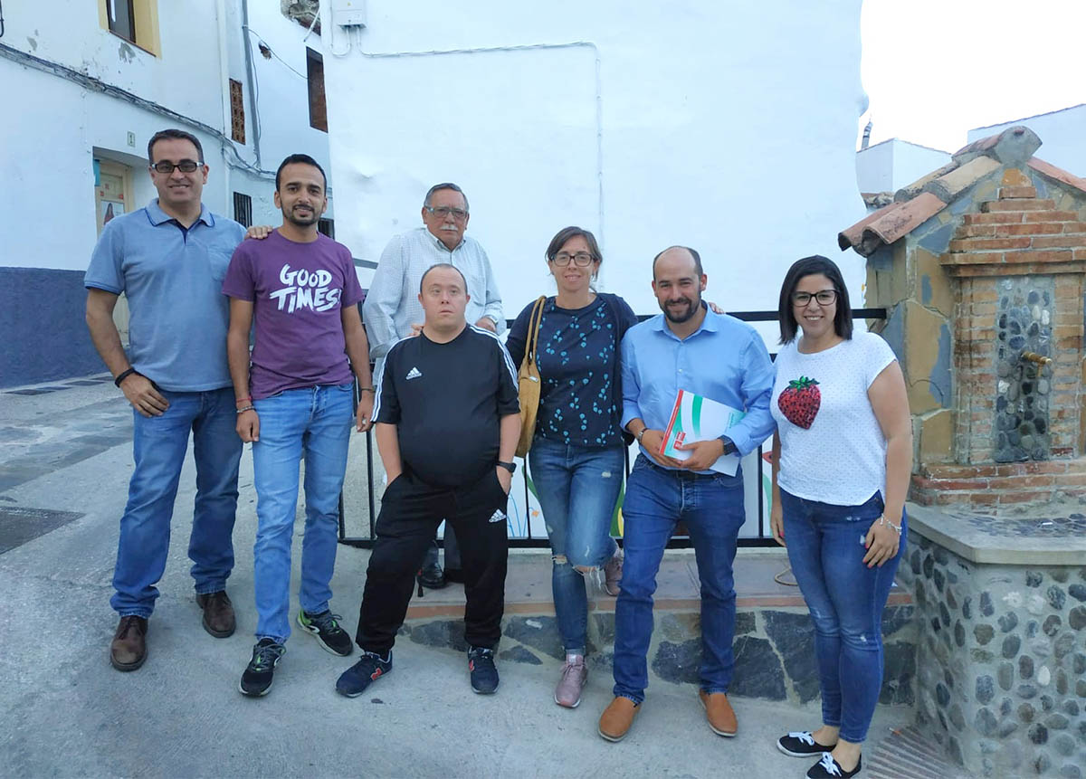 Responsables provinciales del PSOE de Málaga y miembros de la nueva ejecutiva socialista.