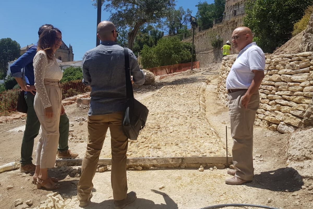 Los delegados de Obras y Urbanismo han conocido de primera mano el desarrollo de las obras.