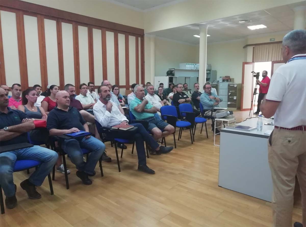 Un momento de las jornadas desarrolladas en la OCA.