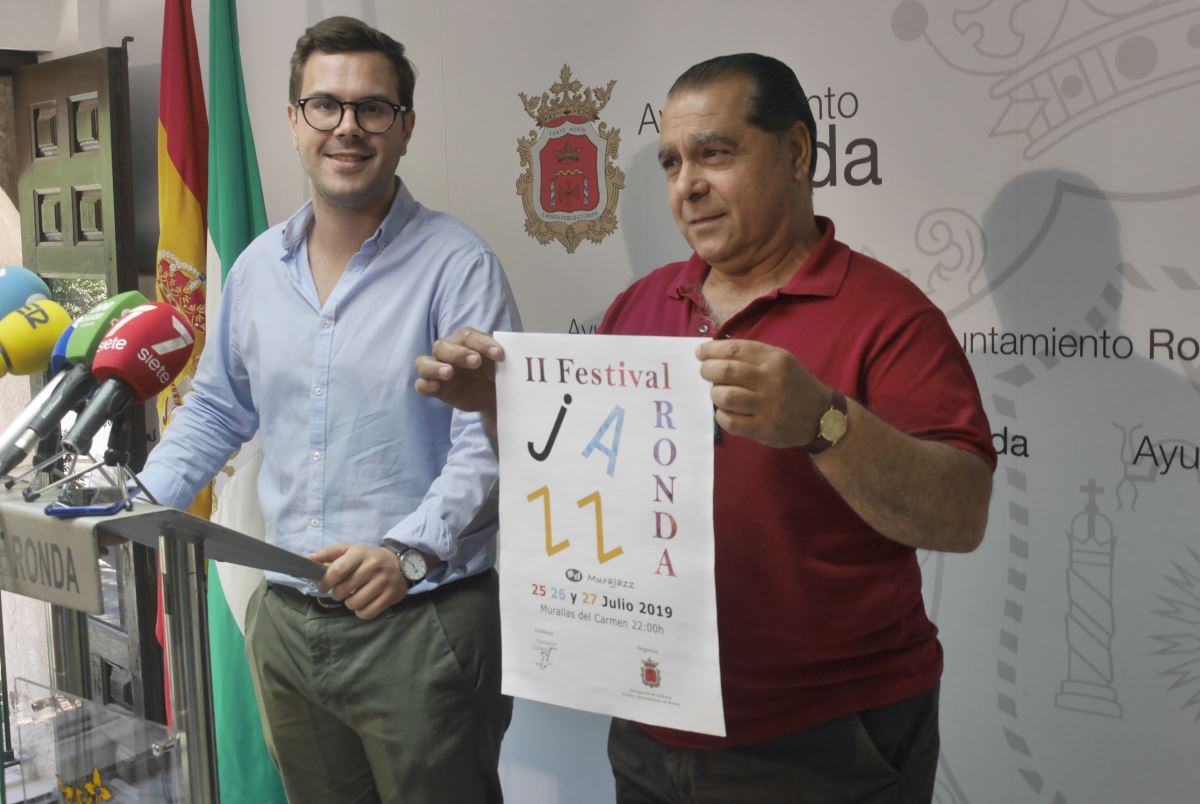 Ángel Martínez y Francisco Vega, en la presentación del festival.