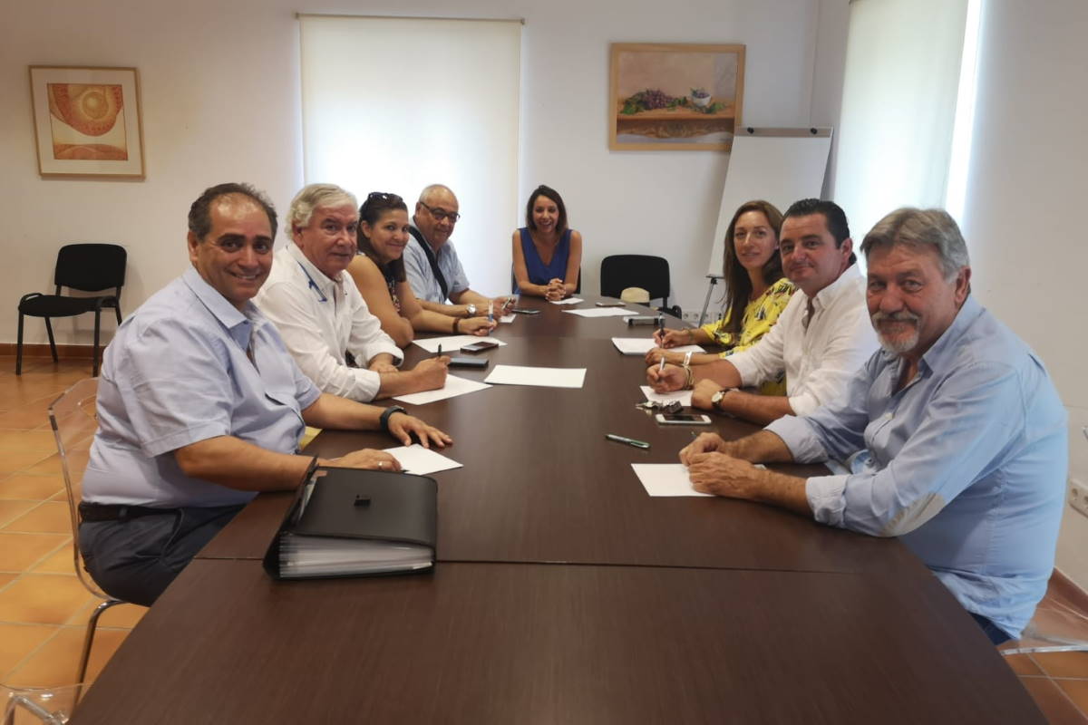Reunión del Consejo Asesor de Fiestas en la que se decidieron las obras candidatas.