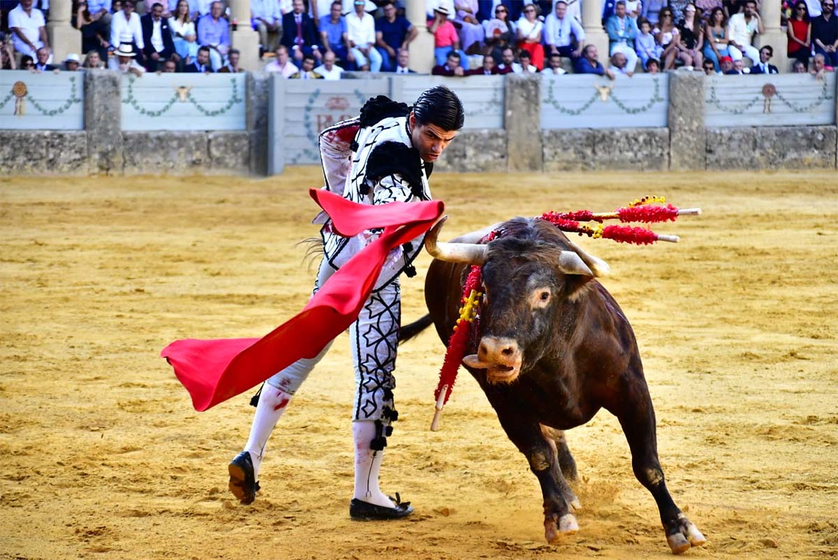 Pablo Aguado en la Goyesca de Ronda de 2019.