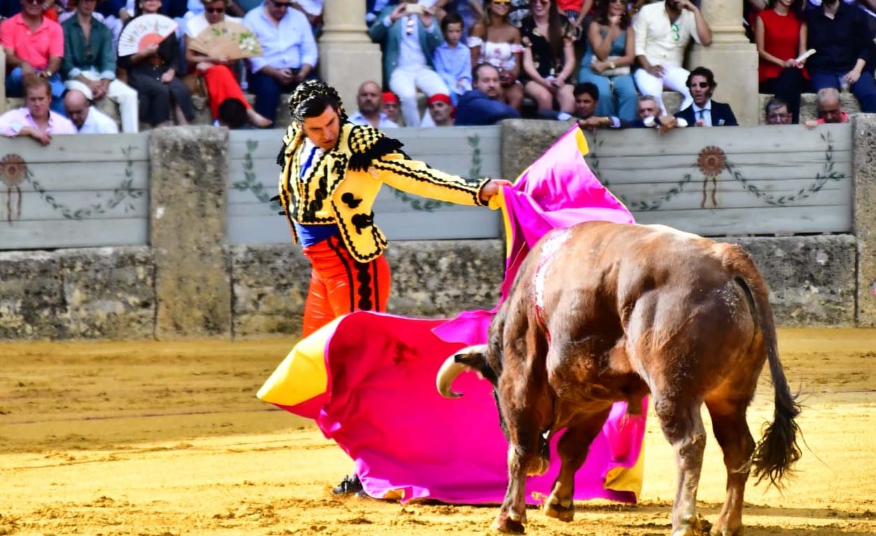 Morante de la Puebla en la Goyesca de Ronda de 2019.