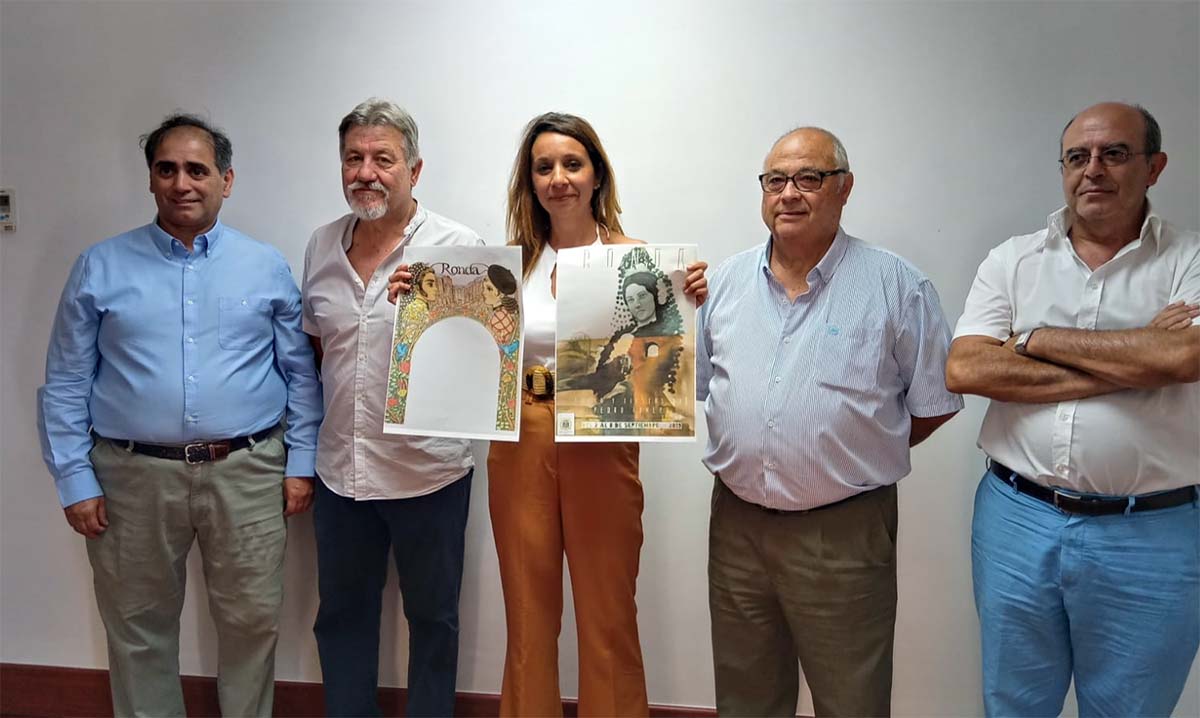 La Comisión de Fiestas ha dado a conocer la portada y el cartel de Feria que han elegido los rondeños.