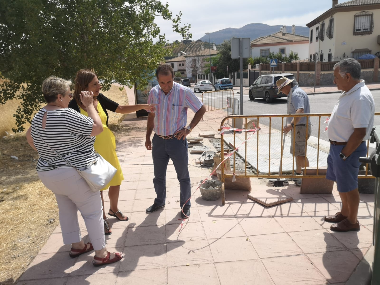El Ayuntamiento inicia nuevas labores de repintado de marcas viales en diferentes puntos de la ciudad
